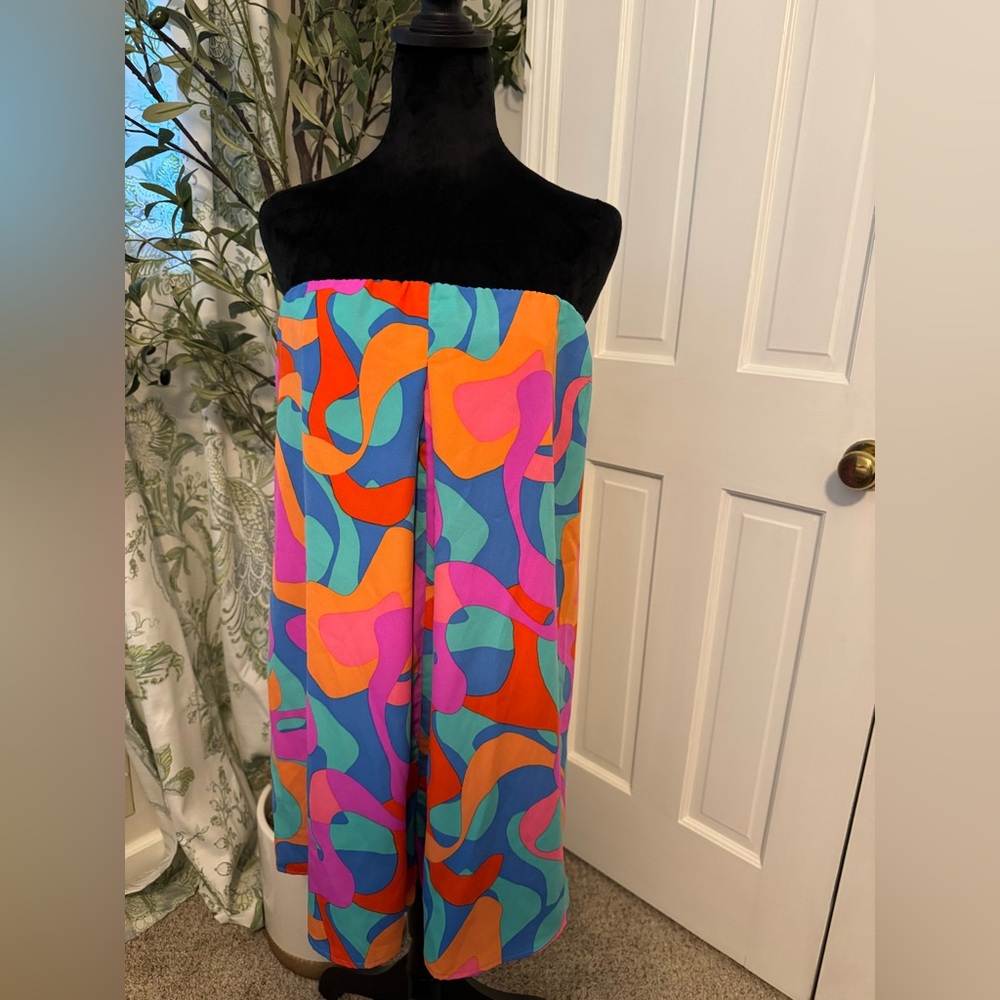 Tyche Tulum Dreaming Skort strapless romper NWT